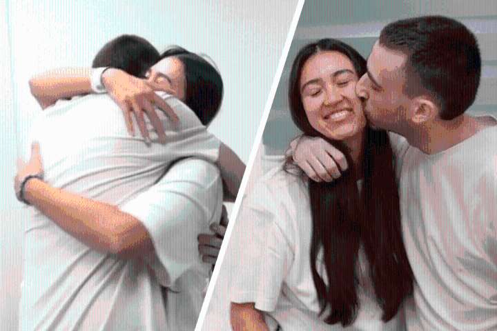 Tearful reunion: Freed hostages Noa Argamani and Boyfriend Avinatan Or finally reunite (Video)