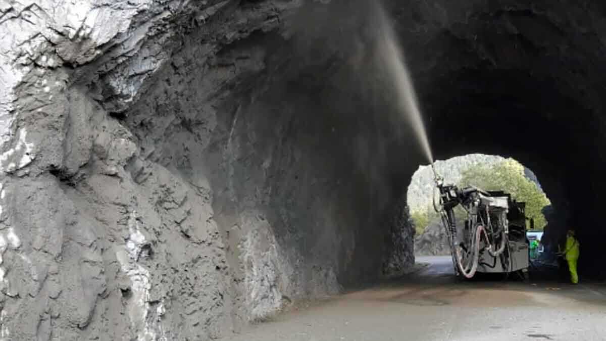 Obras de refuerzo en los túneles de la A-139 mejoran la seguridad en el acceso a Benasque