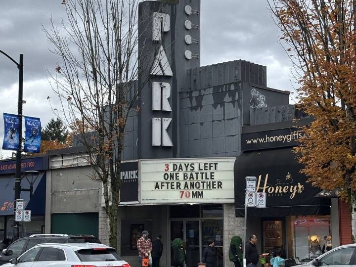 Uncertainty surrounds the future of Vancouver's historic Park Theatre