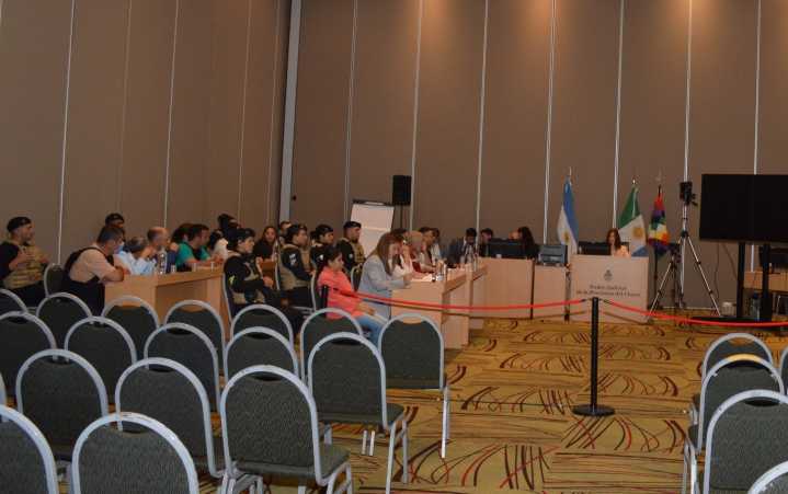 Caso Sena: cuarto intermedio en la audiencia de selección de jurados