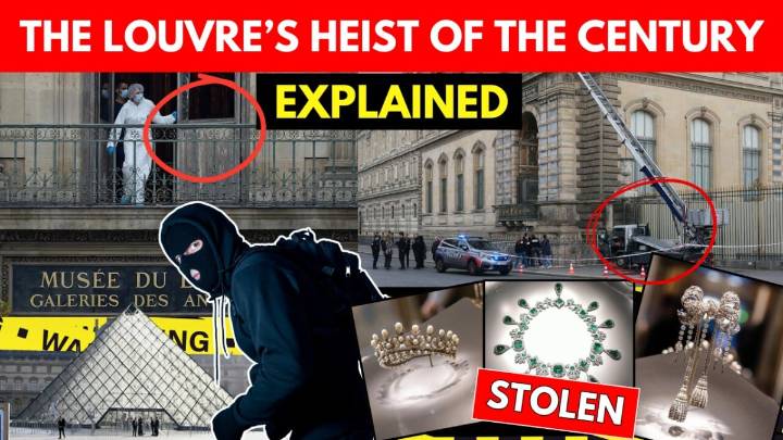 Louvre Heist In 7 Minutes: €88M In Crown Jewels Vanish In Daylight; Full Story EXPLAINED