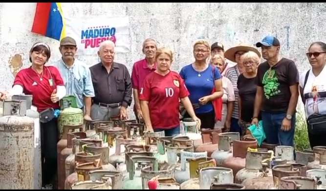 Consejo Comunal de Bella Vista realizó jornada de distribución de Gas Licuado