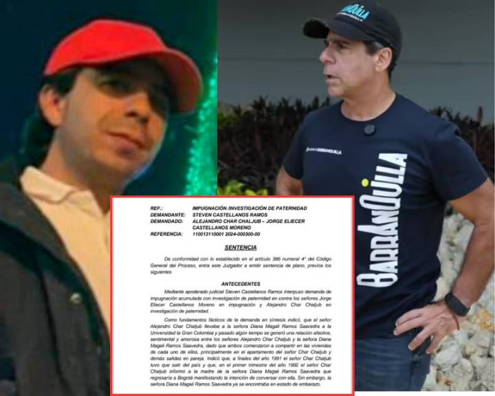 ‘Hijo negado sale pintao’: Alejandro Char reconoció al joven de 33 años como su hijo