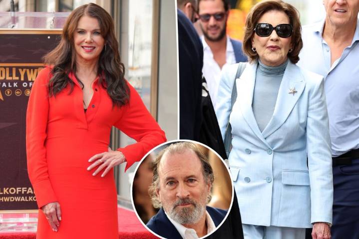 Lauren Graham reunites with 'Gilmore Girls' stars at Walk of Fame ceremony
