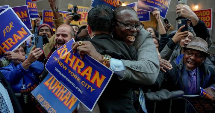 Photos of the first New York City mayoral debate between Mamdani, Cuomo and Sliwa
