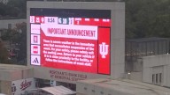 The reason Michigan State-Indiana game was delayed