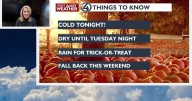 🥶Coats at the bus stop Tuesday - the coldest morning of the season so far
