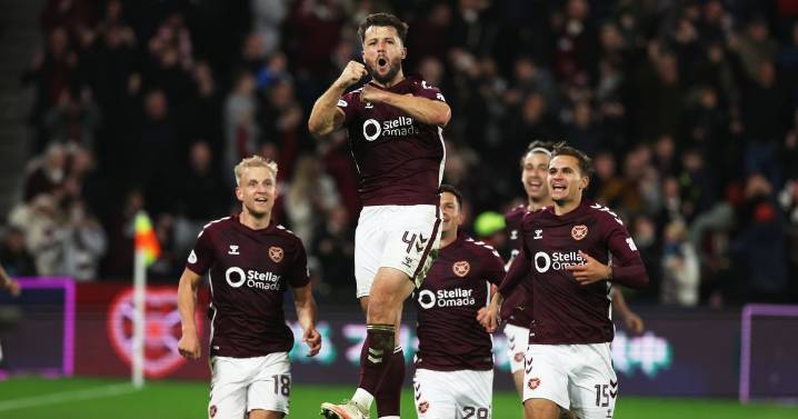 Craig Halkett sparks Hearts capital carnage as thrilling Hibs finale sends title dream rocketing