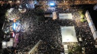 Ivanka Trump y Steve Witkoff Ofrecen Discurso en Plaza de los Rehenes en Tel Aviv, Israel