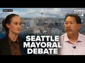 Candidates spar in Seattle mayoral debate over experience, housing, and police