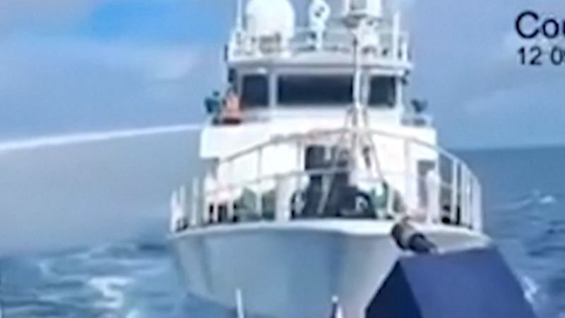 Philippines accuses China of ramming vessel