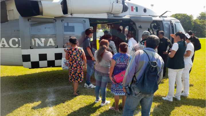 En helicóptero trasladan a Pachuca a joven lesionado en accidente de motocicleta