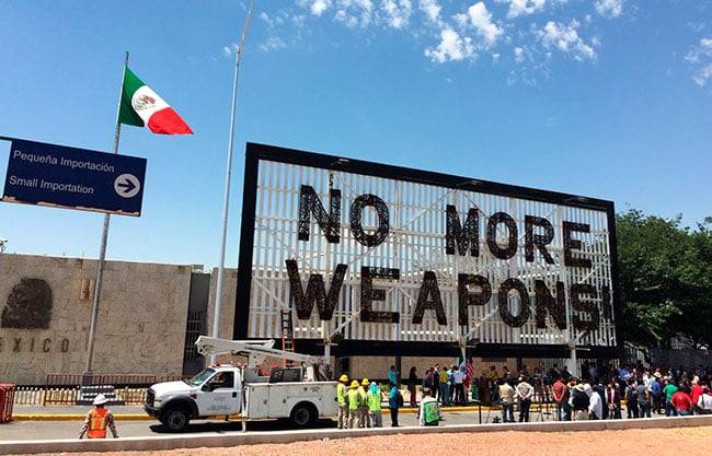 México y EU lanzan inédito plan fronterizo conjunto para frenar el tráfico de armas