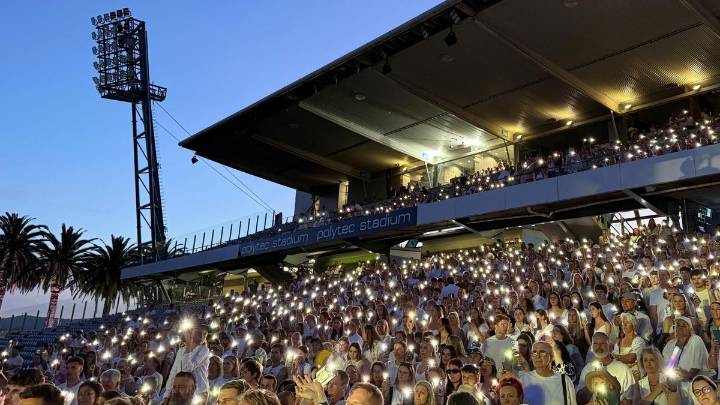 Audrey Griffin: Light Up concert held to honour teen’s life, call for safety