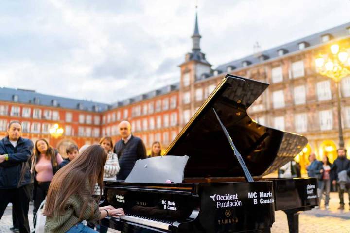 Diez pianos convertirán las plazas del centro de Madrid en escenarios abiertos este viernes completamente gratis