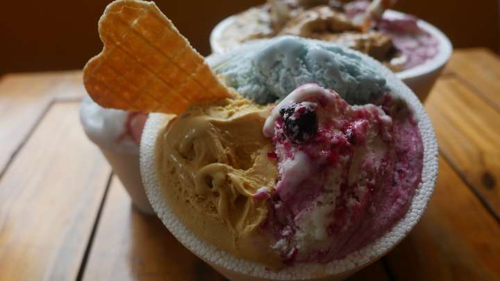Un brasileño quedó encantado con helado argentino y se llevó 1kg en la valija