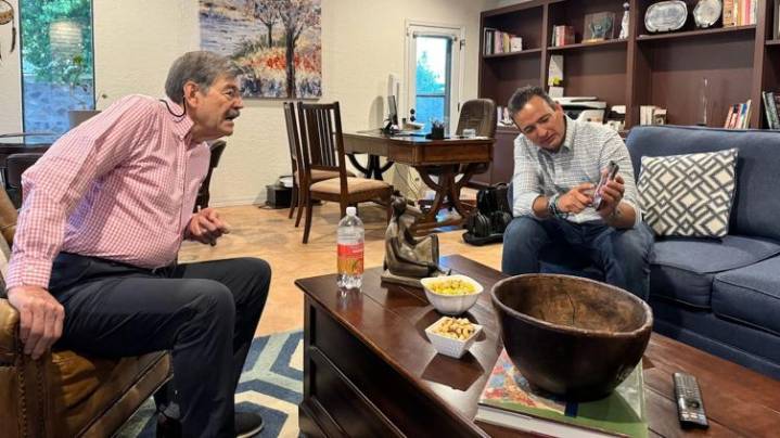 Reunió entre Marco Bonilla y Francisco Barrio