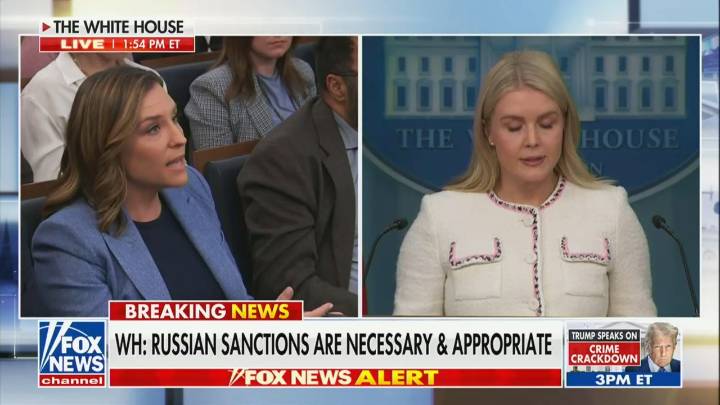 ‘This Is the People’s House!’ Karoline Leavitt Spars With Reporter Over Ballroom