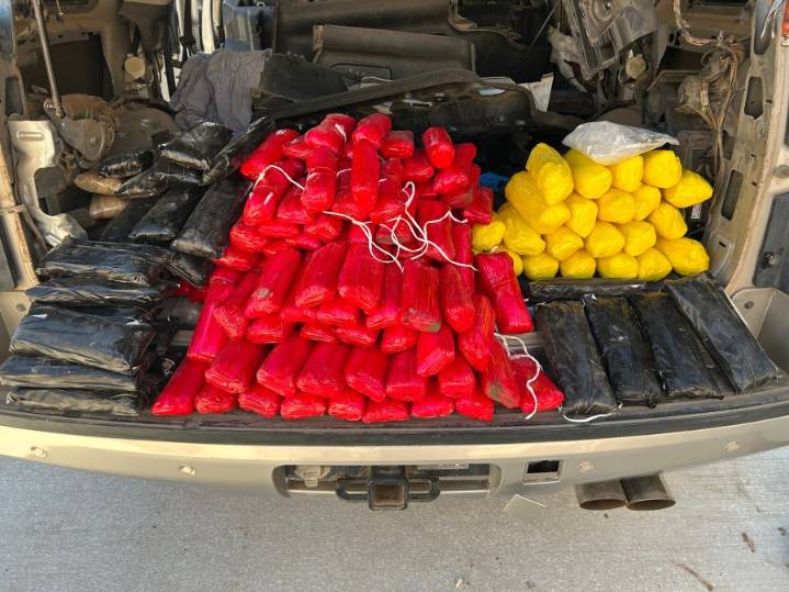 More than 385 pounds of meth seized over four-day period at this port of entry