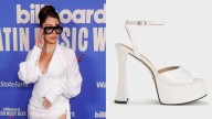 Kali Uchis Revives White Hot Shoe Trend at Billboard Latin Music Week