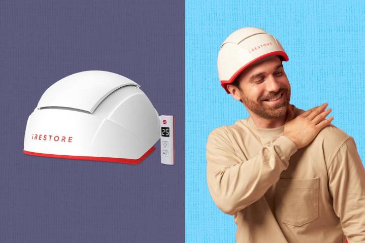 Save $500 on a red light helmet that regrows hair for Prime Day