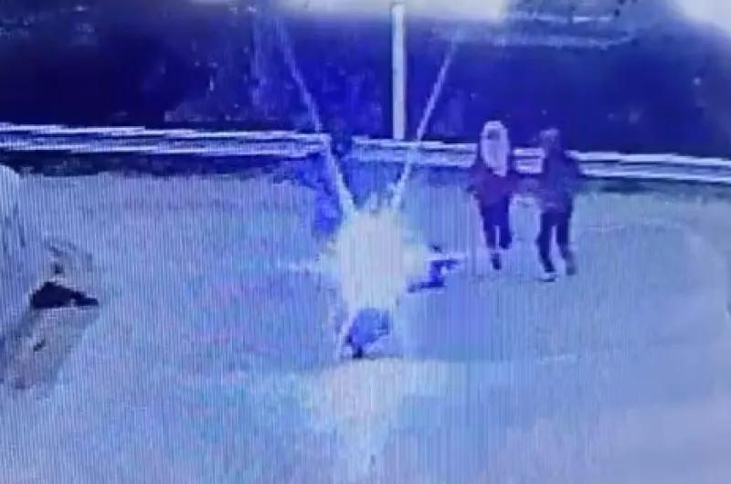 VIDEO. Violento "robo piraña" a la altura del Hipódromo mantiene en vilo a conductores