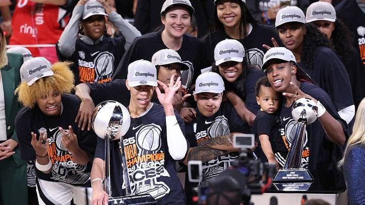 Wilson scores 31 and Aces win third WNBA title in 4 seasons, beating Mercury 97
