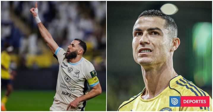El Al Ittihad de Benzema eliminó a Al Nassr de Cristiano en Copa árabe: cracks ni se miraron en saludo