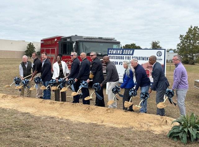 Statesboro breaks ground on Fire Station 3 to open in 2026