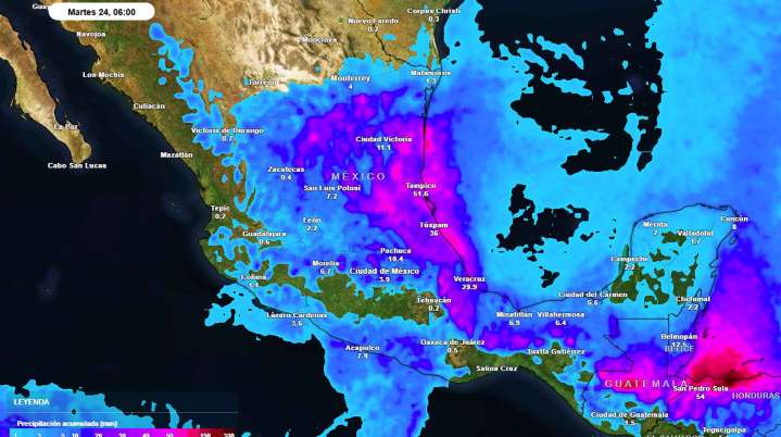Frente frío número 7 provocará heladas y lluvias en gran par...