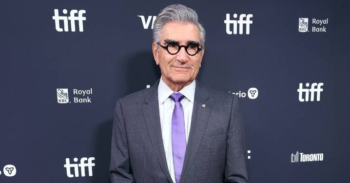 Schitt's Creek star Eugene Levy makes emotional 'homecoming' to Glasgow