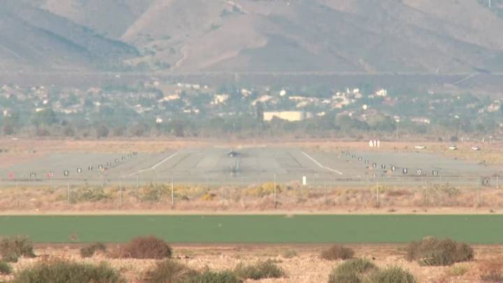 NASA's X-59 supersonic jet takes off for its first flight