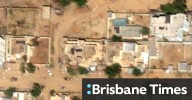 Visible from space, bloodied sands expose massacre of thousands after besieged city falls
