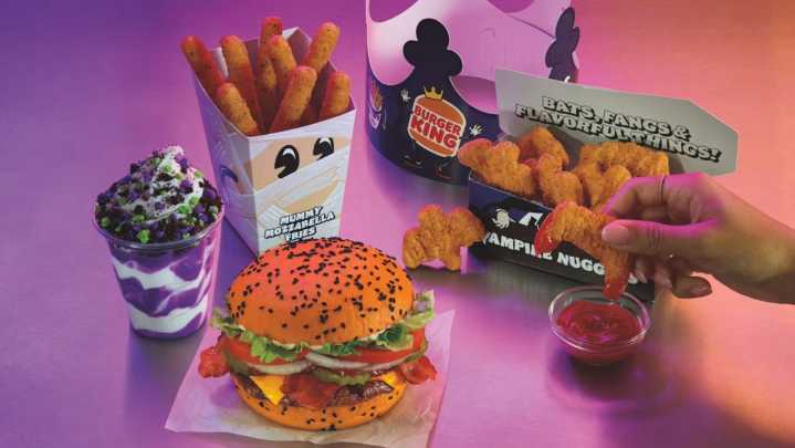 Burger King is launching 4 new menu items for Halloween