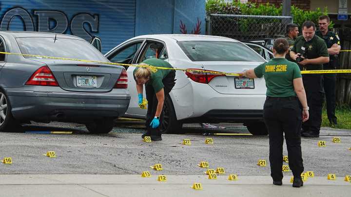 Three people shot by multiple shooters in Cocoa parking lot