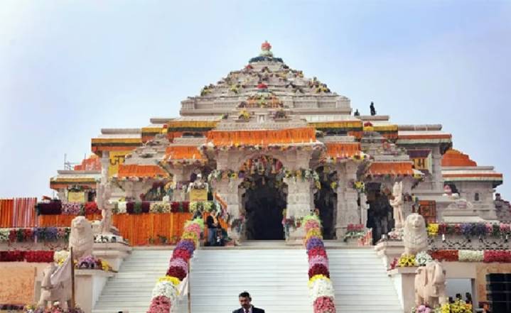 Ram Temple Construction Complete; Flag