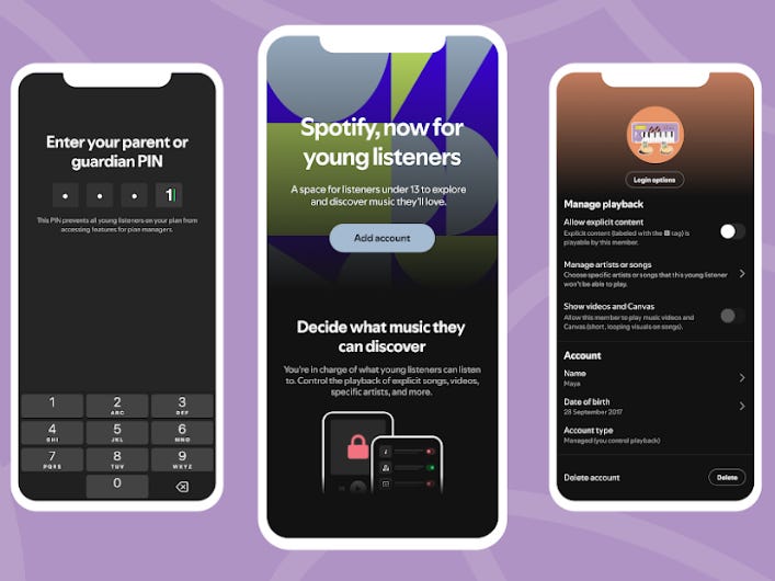 Spotify was my personal nightmare for kids. Finally, it's getting parental controls.