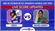 Cricket Rain Stops Play | Navi Mumbai Weather Live Updates of India vs Bangladesh ICC Women’s World Cup 2025: Downpour Continues, BAN-W 39/2 in 12.2 Overs