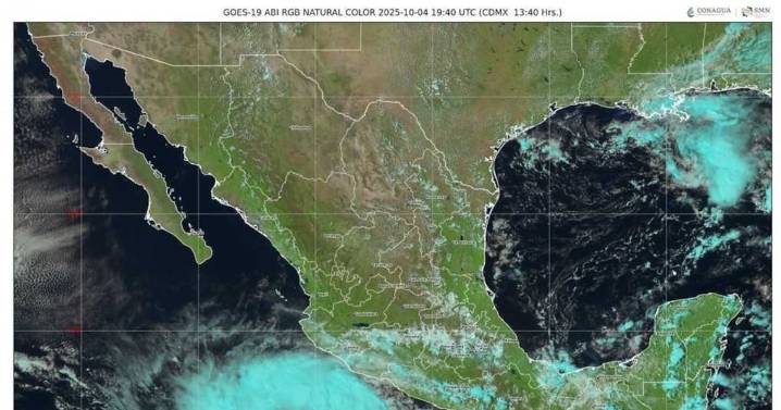 Se forma la tormenta tropical ‘Priscilla’: ¿Cuál es la trayectoria y los estados afectados?