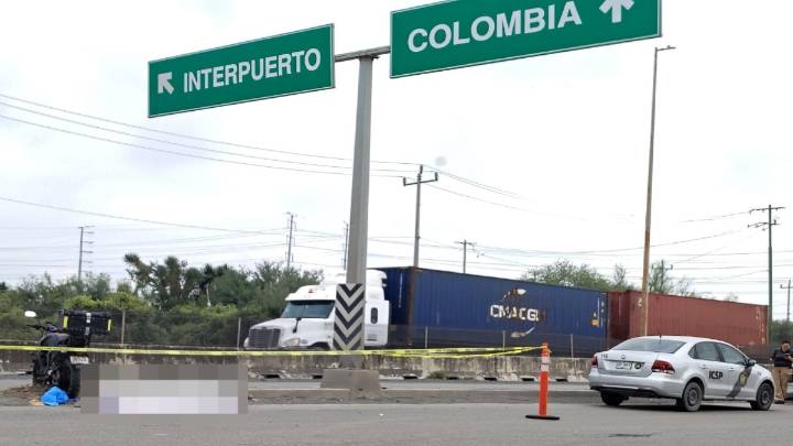 Motociclista muere tras derrapar e impactarse con señalamiento en Salinas Victoria, Nuevo León
