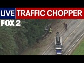 LIVE: Gravel hauler, SUV crash in Washtenaw County