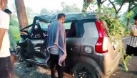 Revenue Inspector Killed, 6 Injured As Car Hits Tree After Losing Balance In Angul