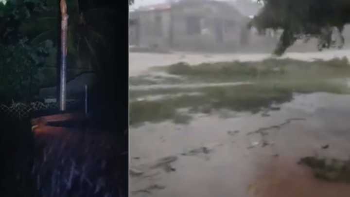 Huracán Melissa llegó a Cuba con categoría 3: estas son las primeras imágenes de inundaciones y fuertes tormentas tropicales