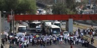 Sector de la CNTE bloquea accesos a la CDMX ante la negativa al diálogo de la gobernadora Delfina Gómez