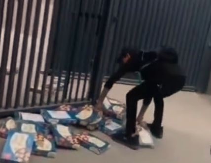 Video: Employees throw away Soan Papdi boxes given as Diwali gifts, then this happens