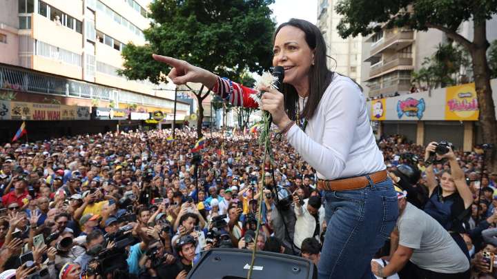 Ella es María Corina Machado, la cara visible de la oposición y la esperanza para la libertad de Venezuela