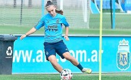 Agustina Maldonado en la Sub 20