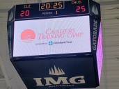 Cavs take break from training camp grind, mix in some team