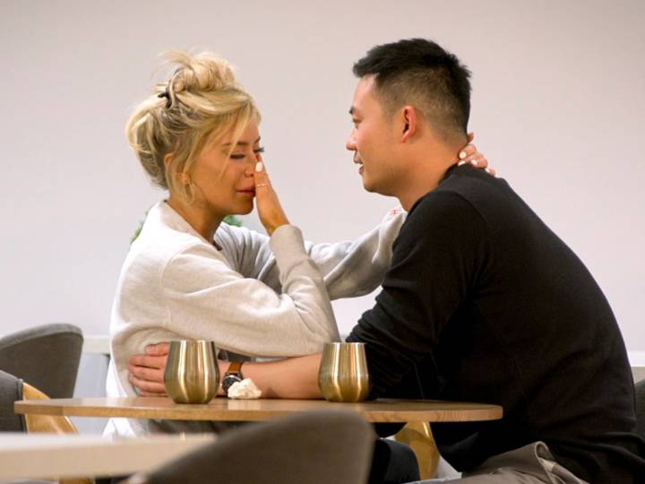 'Love Is Blind' Stars Patrick & Kacie Address Whether They Dated After That Awkward Show Departure