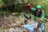 Realizan saneamiento y limpieza de botadero improvisado de basura en Potrerito, Carrizal
